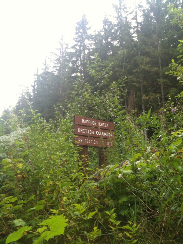 Intermission camp sign