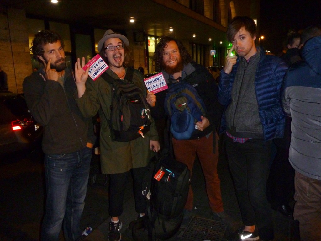 2013-12-17 - 497 - Rome - Nic and Matt off to Asia, Alec and Jack are sad